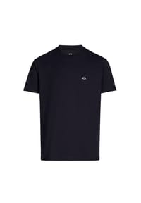ARMANI EXCHANGE - Herren T-Shirt – Rundhals, Kurzarm, Logo, Baumwolle - Dunkelblau