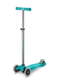 micro - Scooter Maxi Deluxe glow LED - grün