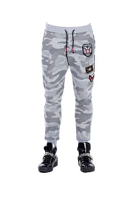 CIPO & BAXX® Sweatpants mit Patches im Military-Look Bild 1