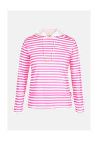 salzhaut - Hoodie ACKERLÜNNING - Offwhite-Neonpink