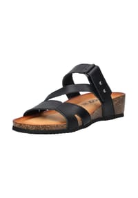 igi&co® - Leder Pantoletten - Schwarz