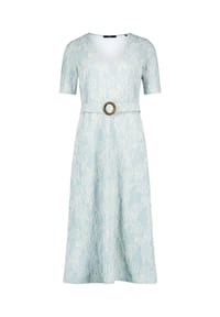 zero - Sommerkleid, V-Ausschnitt, für Damen - 8811 BLUE/CREAM