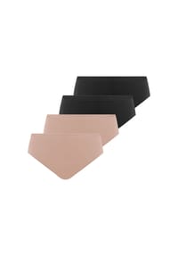 nur die - Periodenslip Probierpack Alles Geregelt mittelstark + extrastark - beige