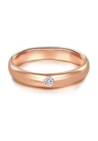 TRILANI 1934 - Damen Ring aus 925/- Sterling Silber in Roségold mit Zirkonia - roségold