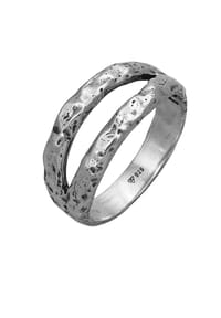 HAZE & GLORY - Ring Bandring - Twin Oxid Finish 925 Silber - Gold