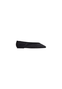 Calvin Klein Jeans - Ballerinas, Leder, für Damen - TRIPLE BLK MONO
