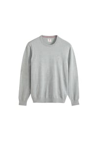 Levi's® - Herren Strickpullover - "Lightweight Housemark Sweater", Rundhals, Baumwoll-Mix - Blau