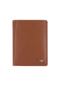 Golden Head® Polo - Polo RFID Protect Geldbörse Leder 9 cm - cognac