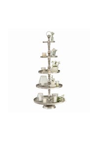 LOBERON Etagere Magonie antiksilber - Etageren - antiksilber