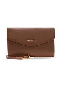 LAZAROTTI - Bologna Leather Bologna Leather Clutch Tasche Leder 23 cm - black