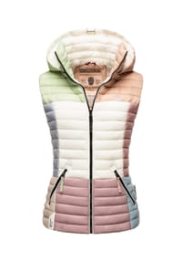 NAVAHOO® - Steppweste Shadaa Multikulti - Multicolour Autumn Leaves