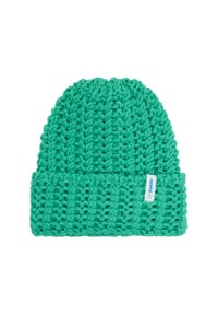 Eisbär® - Beanie, Label-Applikation, für Damen - 645 MINERAL GREEN