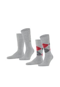 Burlington - Everyday Socken, 2er-Pack, für Herren - 3223 LT. HEATHER