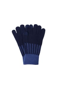 ZEBRO - Strickhandschuh - blau