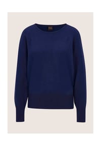 MADELEINE - Kaschmirpullover mit Fledermausärmeln - beige / melange