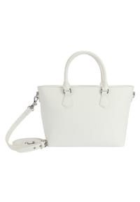 JOOP! JEANS LETTERA 1.0 - Henkeltasche "Ketty", Kunstleder, Logo-Prägung, für Damen - WHITE