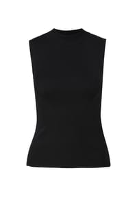 comma, - Pullunder, Ripp-Struktur, für Damen - 9999  GREY/BLACK