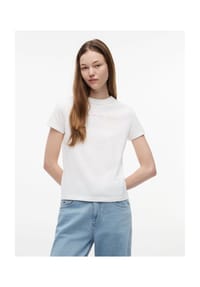 TOMMY Jeans - T-Shirt, Baumwolle, für Damen - TOU PINK