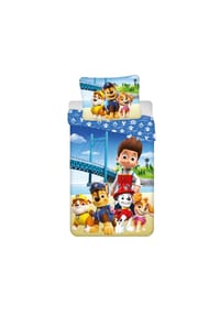 SPIN MASTER™ - Paw Patrol Bettwäsche-Set für Kinderbett 140 x 200 cm + 70 x 90 cm - Blau 140 x 200 cm + 70 x 90 cm