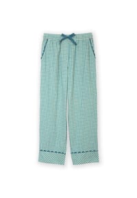 KITE - Damen Ozean Karos Cranborne Flanell Comfies Bio-Baumwolle - Grün