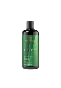 PURE MINERAL - Stärkendes Hanf-Shampoo, 500 ml - weiß