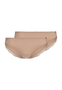 SKINY® - Classicotton Slip, 2er-Pack, für Damen - 2409 BEIGE