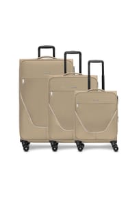 Stratic taska - taska 4-Rollen Kofferset 3tlg. mit Dehnfalte - ocean blue