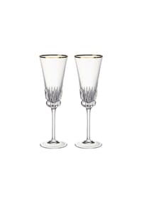 Villeroy & Boch Sektkelch, Set 2tlg. Grand Royal Gold - Grand Royal - klar