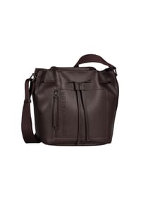 TOM TAILOR ANALISA - Beuteltasche, Kordelzug, für Damen - DARK BROWN