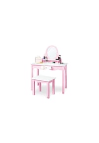 Pinolino® - Kinderschminktisch 'Jasmin' inkl. Hocker, 2-tlg. - 