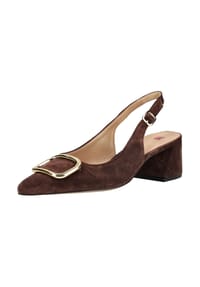 hōgl - Slingback-Pumps Jennifer, Leder, für Damen - CHOCOPLUM