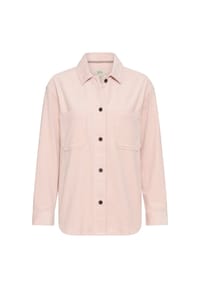 camel active - Cord-Bluse aus reiner Baumwolle - Kaviar