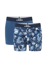 Levi's® - Boxershorts Base, 2er-Pack, für Herren - 001  BLUE COMBO