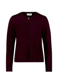 CARTOON - Strickjacke, Knopfleiste, für Damen - 4717 DARK DAHLIA