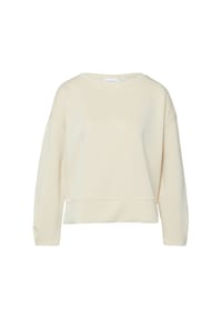 comma, - Sweatshirt, Saumschlitze, für Damen - 8102 BROWN