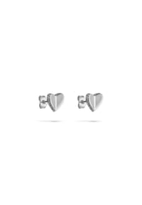 s.Oliver - Ohrstecker - Folded Heart - roségold
