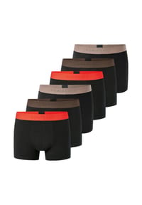 SCHIESSER - Retro Short / Pant 6er Pack 95/5 Cotton - Blau / türkis
