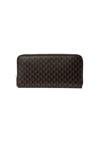 Calvin Klein COATED EMBLEM - Langbörse, Reißverschluss, für Damen - 2XA  BLACK