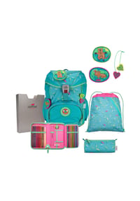 DerDieDas® ERGOFLEX - Schulranzen-Set, 6-teilig - SUPERFLASH PARADISE