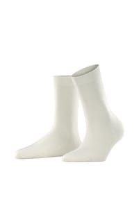 FALKE - Cosy Wool Mittelhohe Socken, Wollanteil, klimaregulierend, für Damen - WEISS