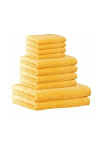 Cawö - Handtuch Set, 10-tlg. - Lifestyle, 2x Duschtuch, 4x Handtuch, 4x Gästetuch - Anthrazit