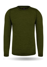 normani® - Herren Merino Langarm Melbourne - Anthrazit