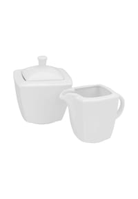 CreaTable Victoria Weiss, Milch und Zucker Set 2-tlg - Victoria - 