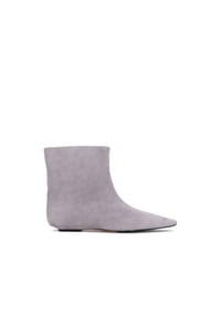 ONE ELEMENT - Stiefeletten zum Schieben aus Wildleder in einem hellen Lila-Ton - Violett