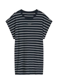 Marc O'Polo - Nachthemd Mix & Match Cotton - Dark navy stripe