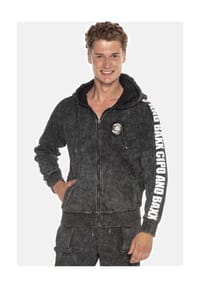 CIPO & BAXX® - Trainingsanzug mit praktischen Eingrifftaschen, CLR128 - BLACK
