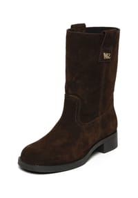 STEVE MADDEN - Veloursleder Stiefel ZETHY - Dunkelbraun