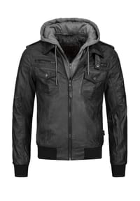 INDICODE - Übergangsjacke Aaron - Black