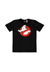 LOGOSHIRT® - T-Shirt Organic Kids Ghostbusters - Logo - black