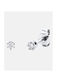 Diamant L'eternel - Ohrringe, mit 0.08 ct Diamant, 375 Weißgold - white gold